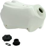 IMS Large Capacity Gas/Fuel Tank | White | 3.4 Gallon (117314-W1)