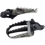 IMS Pro-Series Footpegs | Black/Silver (292219-4)