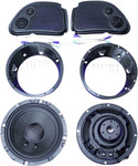 J&M Rokker XXR 6.71" Front Speaker Kit (HR13-6712GTMXXR)