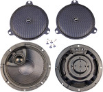 J&M Rokker 6.58" Fairing Speaker Kit w/ Hi-Output PEI Tweeter (HCRK-6582TW-XRP)