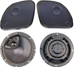 J&M Rokker 6.58" Fairing Speaker Kit w/ Hi-Output PEI Tweeter (HRRK-6582TW-XRP)