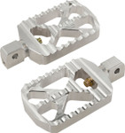 Joker Machine Bear Claw Footpegs | Silver (08-646-8)