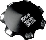Joker Machine Aluminum Gas Cap | 900 Union Jack | Black (09-040UB)