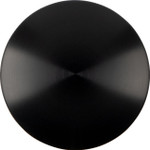 Joker Machine Aluminum Gas Cap | Knurled | Black (10-444B)