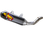 FMF Factory 4.1 RCT Slip-On Exhaust Muffler - Stainless w/Carbon Tip (045713)