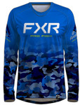 FXR Derby Drift Camo Air UPF Mens Long Sleeve T-Shirt