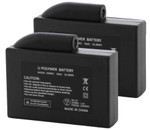 FXR LiPo Batteries (2-Pack) Compatible w/Maverick Cordless Goggles