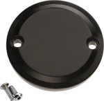 Joker Machine Timing Cover | Smooth | Black Anodized (02-971-1)