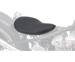 Drag Specialties Spring Solo Seat | Small | Black w/White Stitching (0806-0074)