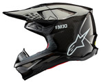 Alpinestars Supertech M10 Carbon Solid MX Offroad Helmet