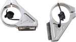 Joker Machine Fork Mount Amber Turn Signals | 41mm | Chrome (05-304-3)