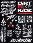 DBK 8.5"x11" Slap Pack Sticker Sheet