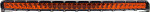 Heretic 30" 6-Series Curved Amber LED Spot Light Bar (53011)