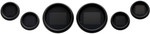 Dakota Digital MLX 6-Gauge Instrument Kit w/Black Bezel (MLX-8604-K)