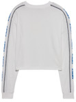 Fox Racing Image Phantom Womens Long Sleeve Cropped T-Shirt