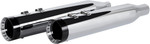 Khrome Werks 4-1/2" HP-Plus Slip-On Mufflers | Chrome w/ Turbine Tip (202770)