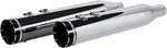 Khrome Werks 4-1/2" HP-Plus Slip-On Mufflers | Chrome w/ Tracer Tip (202735)
