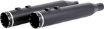 Khrome Werks 4-1/2" HP-Plus Slip-On Mufflers | Black w/ Tracer Tip (202835)