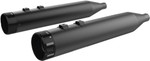 Khrome Werks 4-1/2" HP-Plus Slip-On Mufflers | Black w/ Klassic Tip (202830)