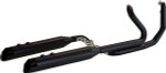 Khrome Werks 2-Into-2 Two-Step Crossover Header System | Black (200445)
