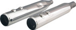 Khrome Werks 4-1/2" HP-Plus Slip-On Mufflers | Chrome w/ Race Tip (202915)