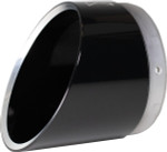 Khrome Werks 4-1/2" Edge End Cap | Black (200714P)