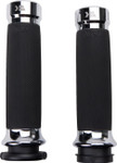 Khrome Werks Klassic Custom Contour Grips | TBW | Chrome (500185)