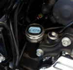 Koso Digital Oil Dipstick Gauge | Silver Housing (BA053111)