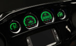 Koso HD-03 Four-Piece LCD Gauge Kit (BA064902)