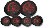 Koso HD-02 Six-Piece Digital Gauge Kit | Black (BA050903)