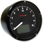 Koso TNT-01R Universal Electronic Speedometer/Tachometer | Black (BA035K00)