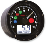 Koso TNT-01R Universal Electronic Speedometer/Tachometer | Black (BA035K00)