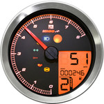 Koso TNT-B Electronic Multifunction Meter | Silver (BA051300)