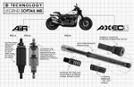 Legends AXEO43 Inverted High-Performance Front Suspension Kit | 43mm (0414-0590)