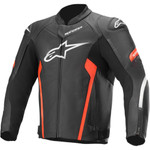 Alpinestars Faster V2 Mens Motorcycle Leather Jacket