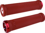 ODI Ruffian 2.1 Lock-On PWC Grips | Dark Red/Red (L33RFDR-R)