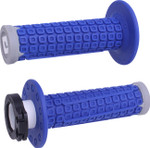 ODI Nomad Off-Road V2 Lock-On Grips | Twist Throttle | Blue/Gray (H36NDUG)