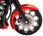 Klock Werks Tire Hugger Level Front Fender for 19" Wheel (KWF-03-0001)