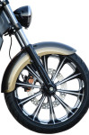 Klock Werks Steel Outrider Front Fender for 16"-19" Wheel (KWF-04-0339)