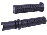 ODI Vans V-Twin Lock-On Handlebar Grips - TBW - Black/Matte Black (V31VHTCB-MB)