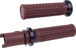 ODI Vans V-Twin Lock-On Handlebar Grips | TBW | Brown/Black (V31VHTCN-B)