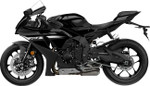 StompGrip Icon Profile Tank Grips | Black | YZF-R1 (55-14-0099B)
