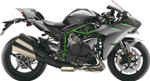 StompGrip Icon Profile Tank Grips | Black | ZX1000 Ninja H2 (55-14-0108B)