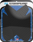 StompGrip Icon Profile Tank Grips | Black | SV650 (55-14-0136B)