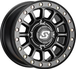 Sedona Sano Beadlock Wheel | Satin Black | 15x6 | 4/137 (A21B-56037+40S)
