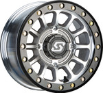 Sedona Sano Beadlock Wheel | Satin Black/Cast | 15x6 | 4/137 (A21MA-56037+40S)