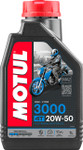 Motul 3000 Mineral 4T Engine Oil | 20W-50 | 1L (107318)