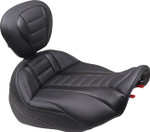 Mustang Deluxe Touring Extended Reach Solo Seat | Gunmetal Stitch (89401GM)