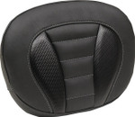 Mustang Deluxe Sissy Bar Pad | Gunmetal Stitch (89015GM)