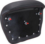 Mustang Chopped Tour-Pak Sissy Bar Pad w/ Dark Cherry Stitching (88440DC)